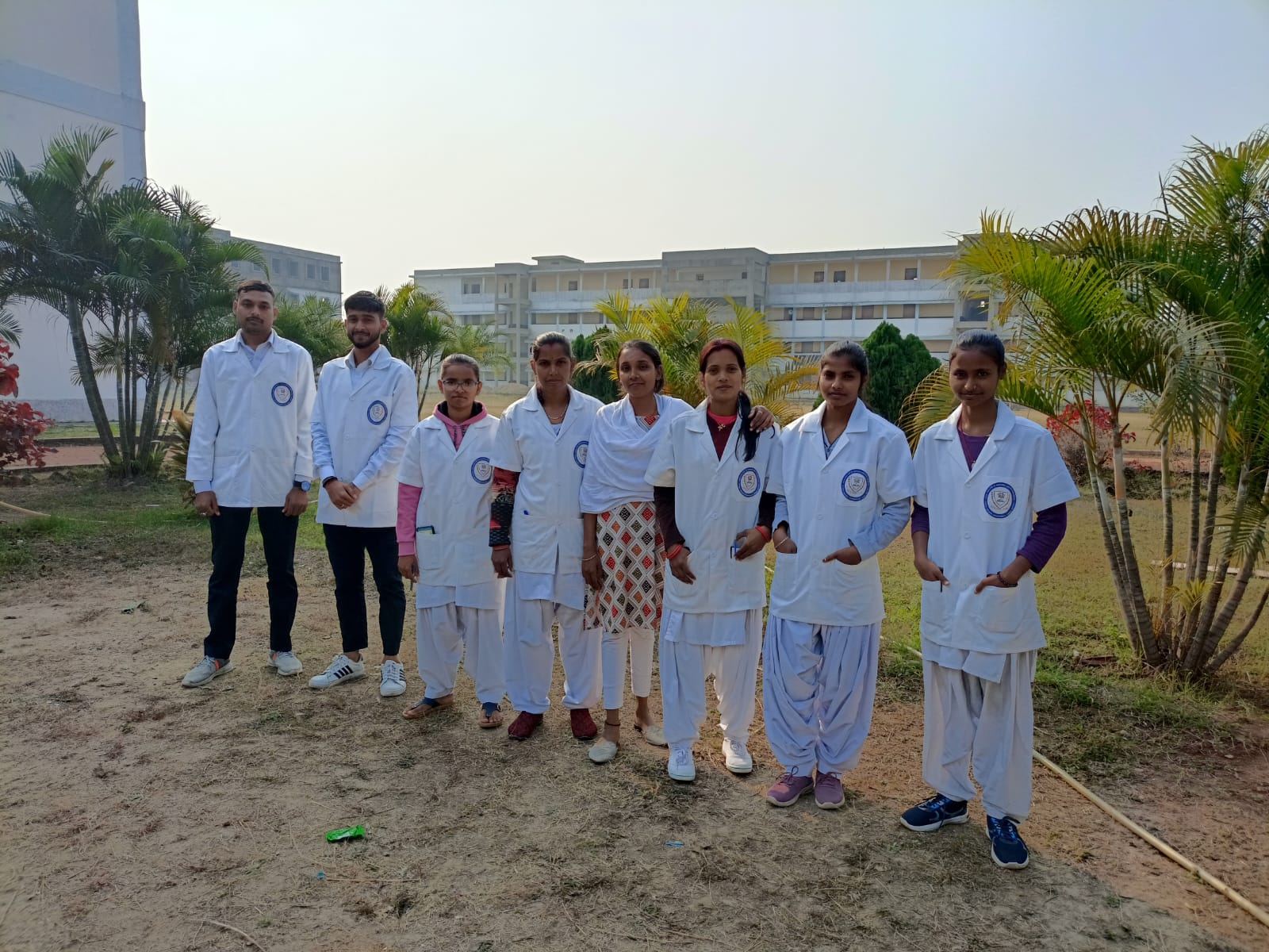 Campus building of SKM College of Nursing, Banka Bihar
